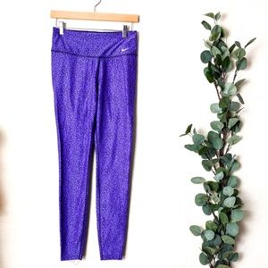 Nike Dri-Fit Purple Speckled Leggings Size Small